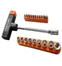 Bộ típ Century chữ T 22 món   1/4