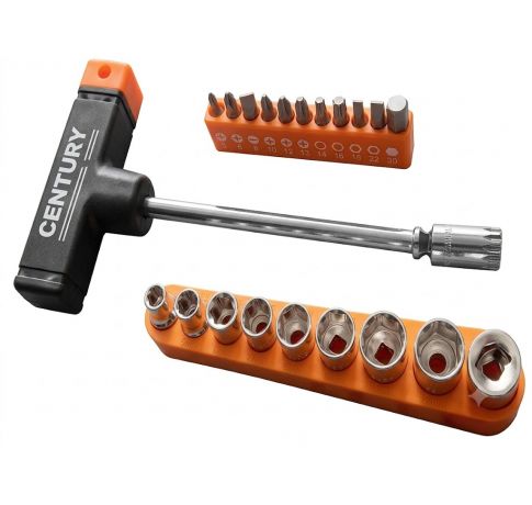 Bộ típ Century chữ T 22 món   1/4