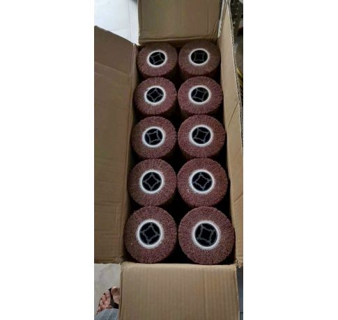 Trục nỉ đánh xám dánh sọc inox