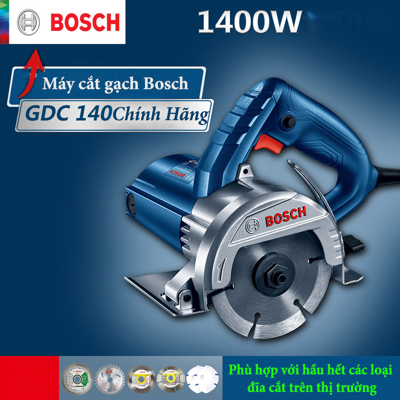 Máy cắt gạch, đá hoa cương Bosch GDC 140