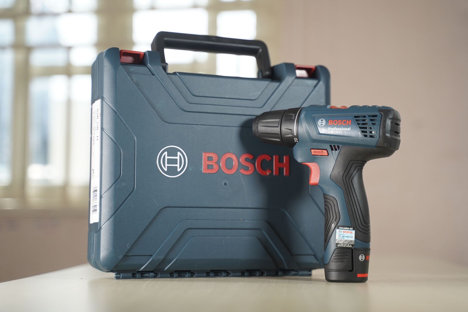 Máy khoan vặn vít dùng pin Bosch GSR 120-LI GEN 2