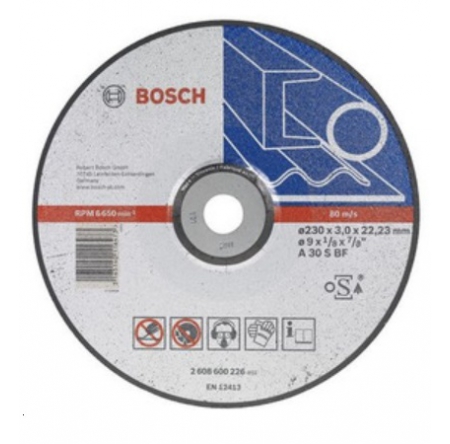 Đá cắt sắt Bosch 230 x 3 x 22.2mm ( 2608600274 )