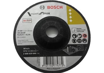  Đá mài inox Bosch 100 x 2 x 16mm    ( 2608620690 )