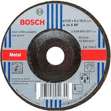 Đá Mài Sắt Bosch 100X6X16mm (2608600017)
