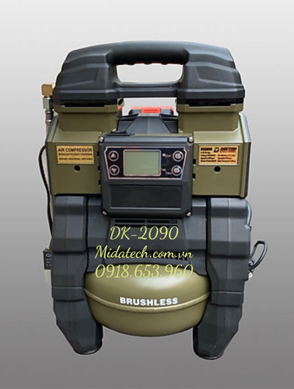 Nén khí Brushless DEKTON DK-2090  ( Pin & Điện )