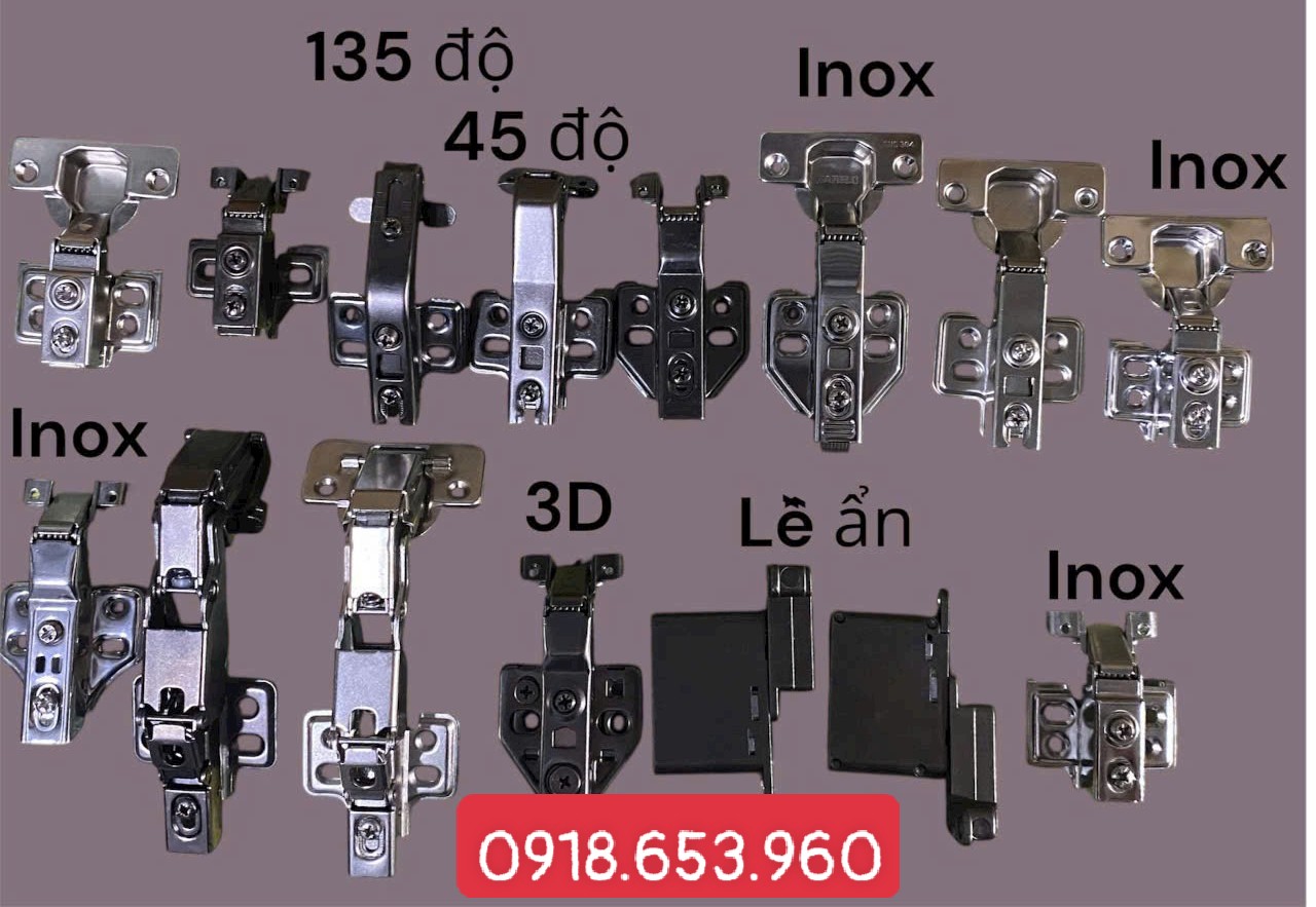 Bản lề bật các loại