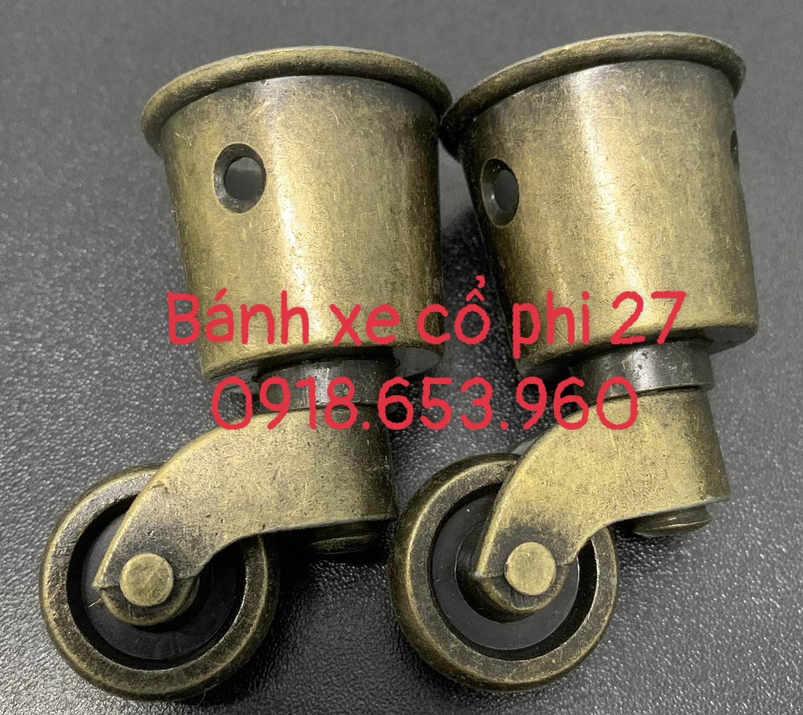 Bánh xe cổ điển cho tủ