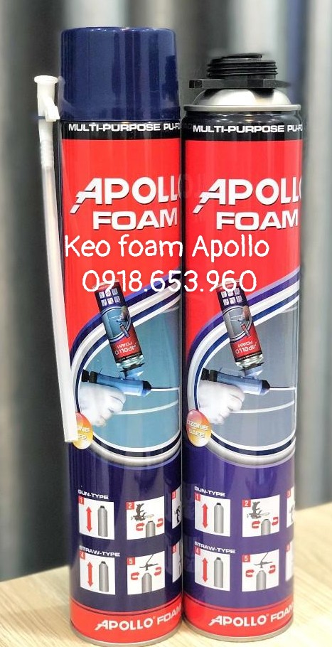 Keo bọt Apollo Foam 750 ml
