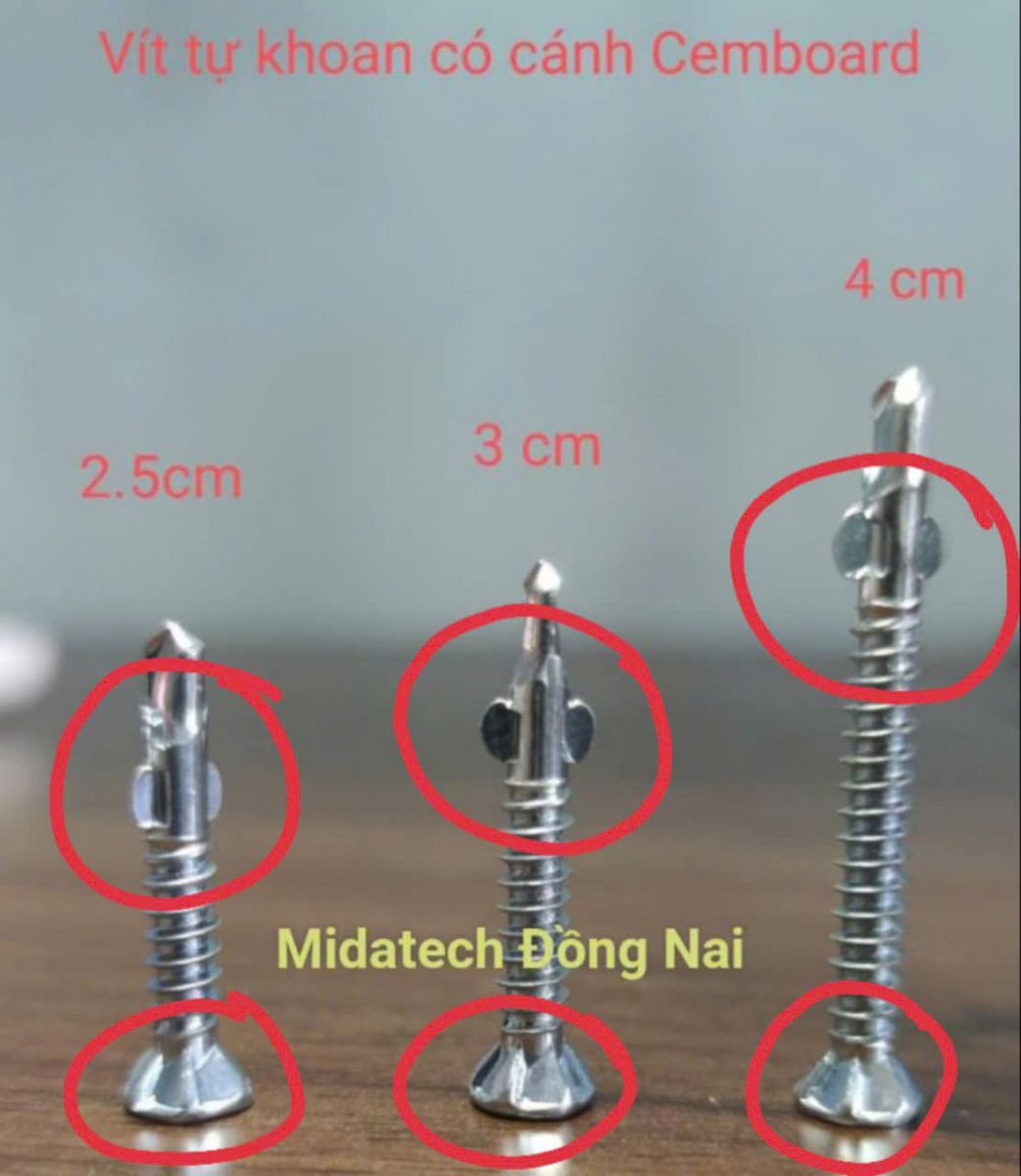 2 điểm cải tiến của vít cánh