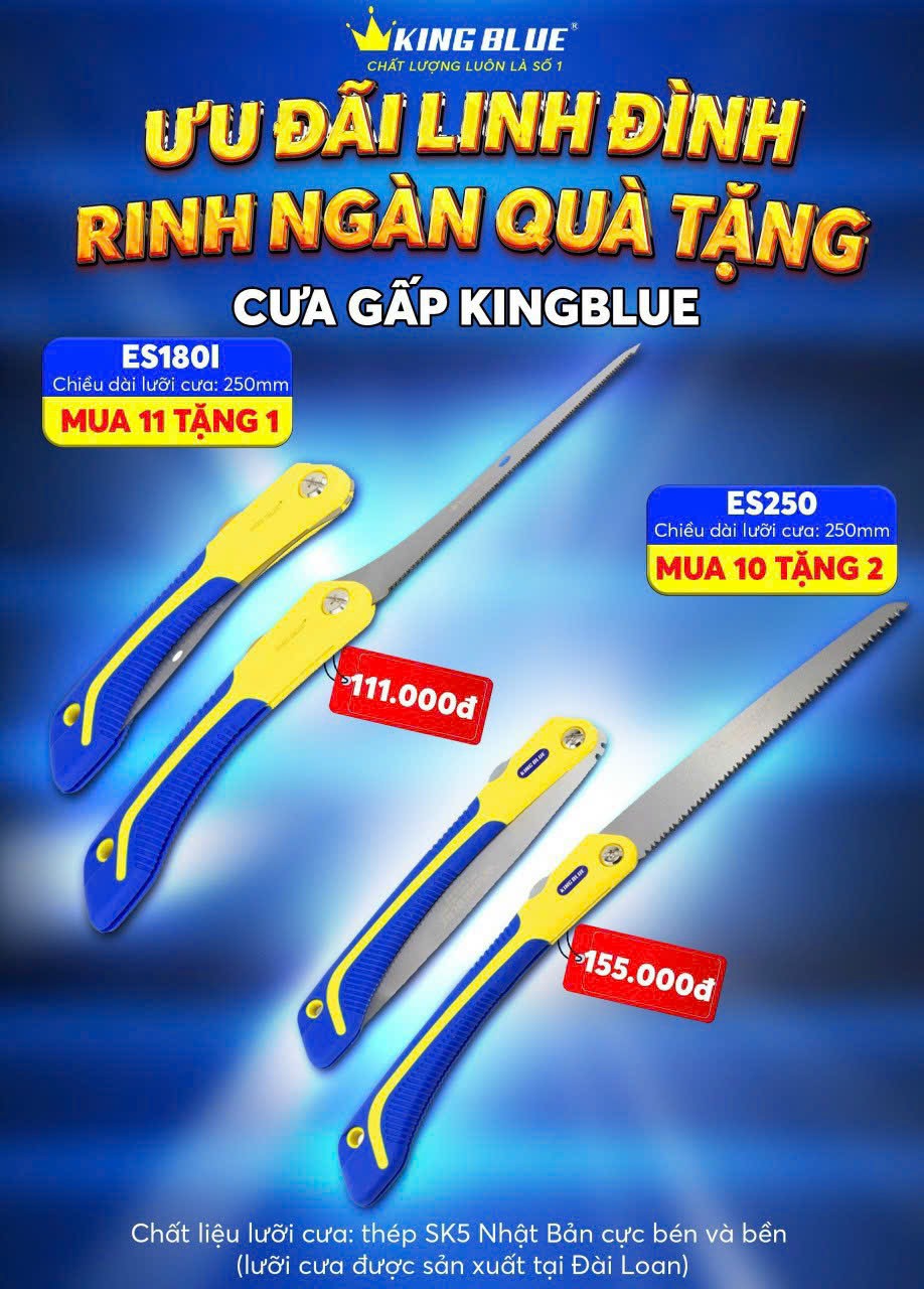 CƯA CÀNH KING BLUE 350MM